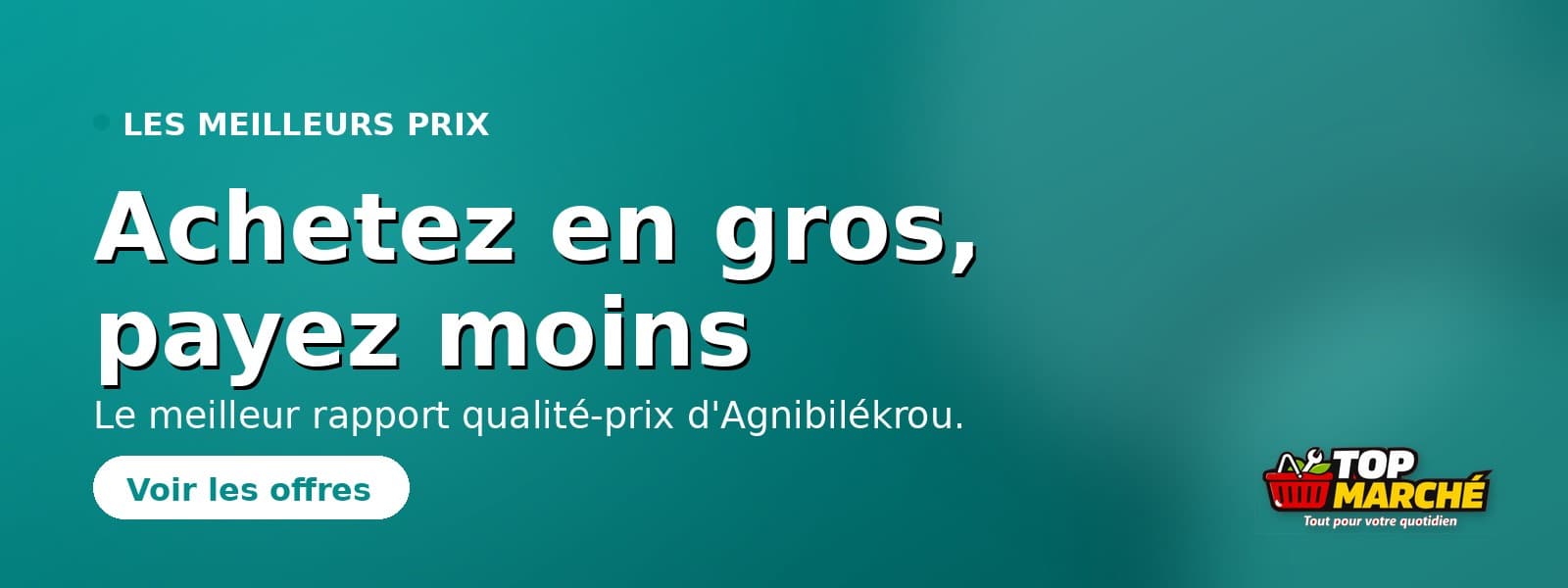 Achetez en gros, payez moins